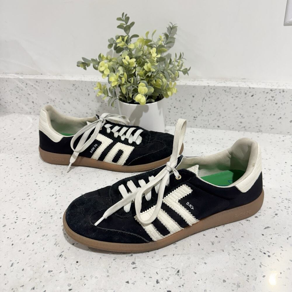 Back 70 GHOST in BLACK Sneakers 41 #TS